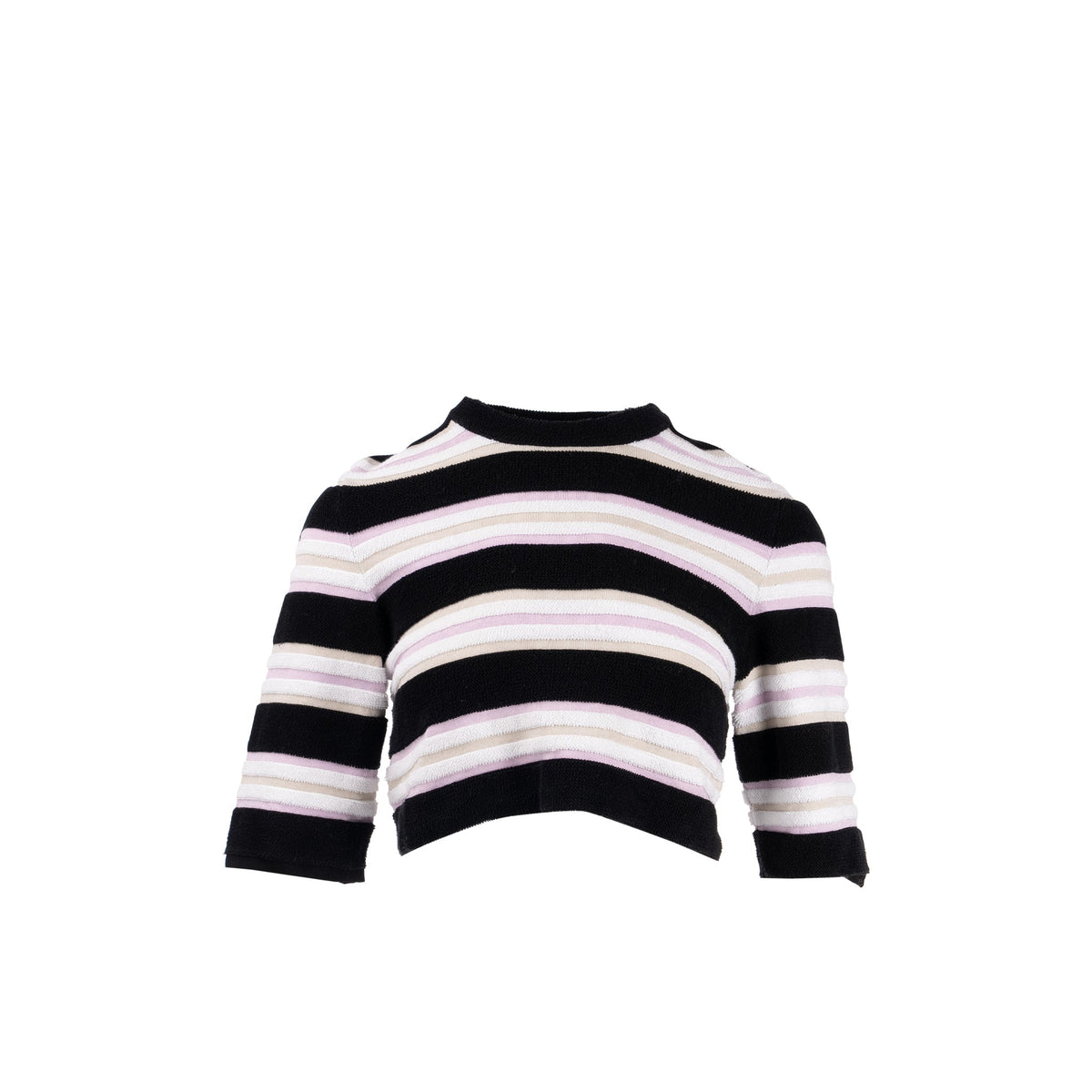 fendi-size-38-striped-cropped-top-viscose-cotton-multicolour