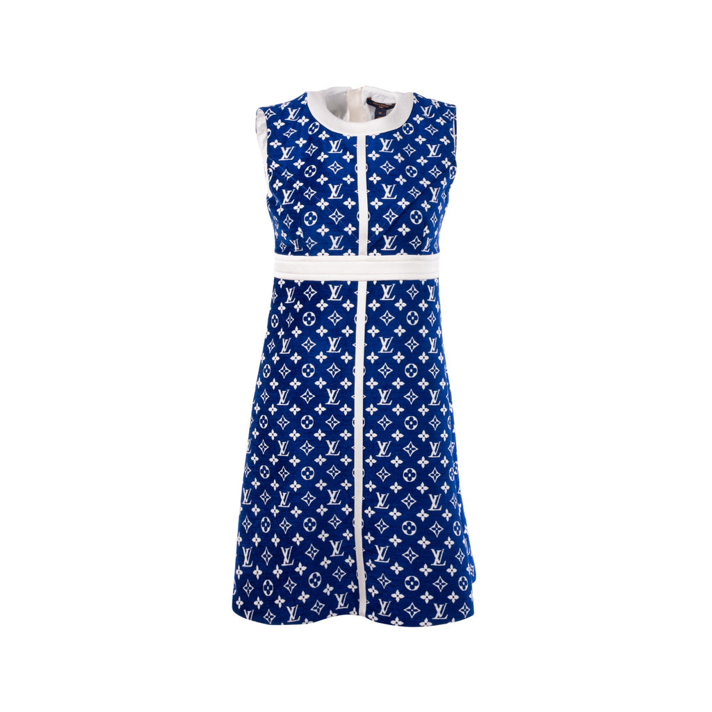 louis-vuitton-size-34-sleeveless-a-line-dress-blue-france