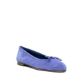 MANOLO BLAHNIK RONCONAFLAT BALLERINAS BLUE & PURPLE