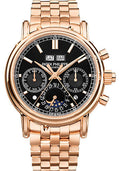 patek-philippe-grand-complications-split-seconds-chronograph-pertetual-calendar-watch-40-2mm-rose-gold-case-black-dial-rose-gold-bracelet-5204-1r-001