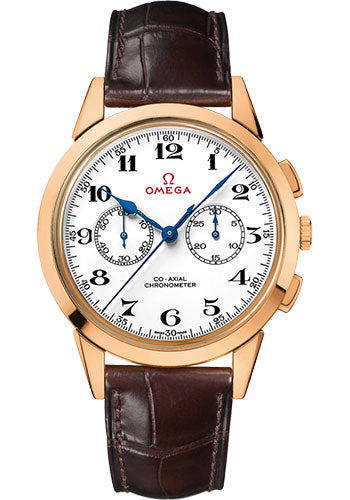 omega-specialities-olympic-official-timekeeper-limited-edition-of-188-watch-39-mm-pink-gold-case-brown-leather-strap-522-53-39-50-04-001