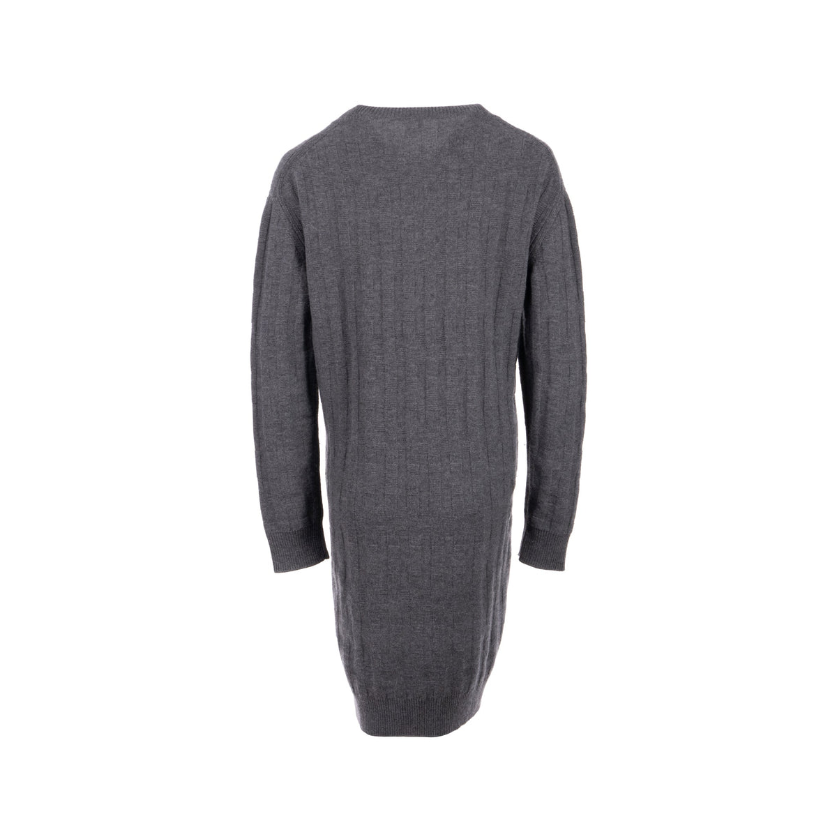 hermes-size-38-long-sleeve-knit-dress-virgin-wool-grey