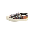CHRISTIAN DIOR WALK'N'DIOR LOW TOP SNEAKERS BLACK CANVAS MULTICOLOR