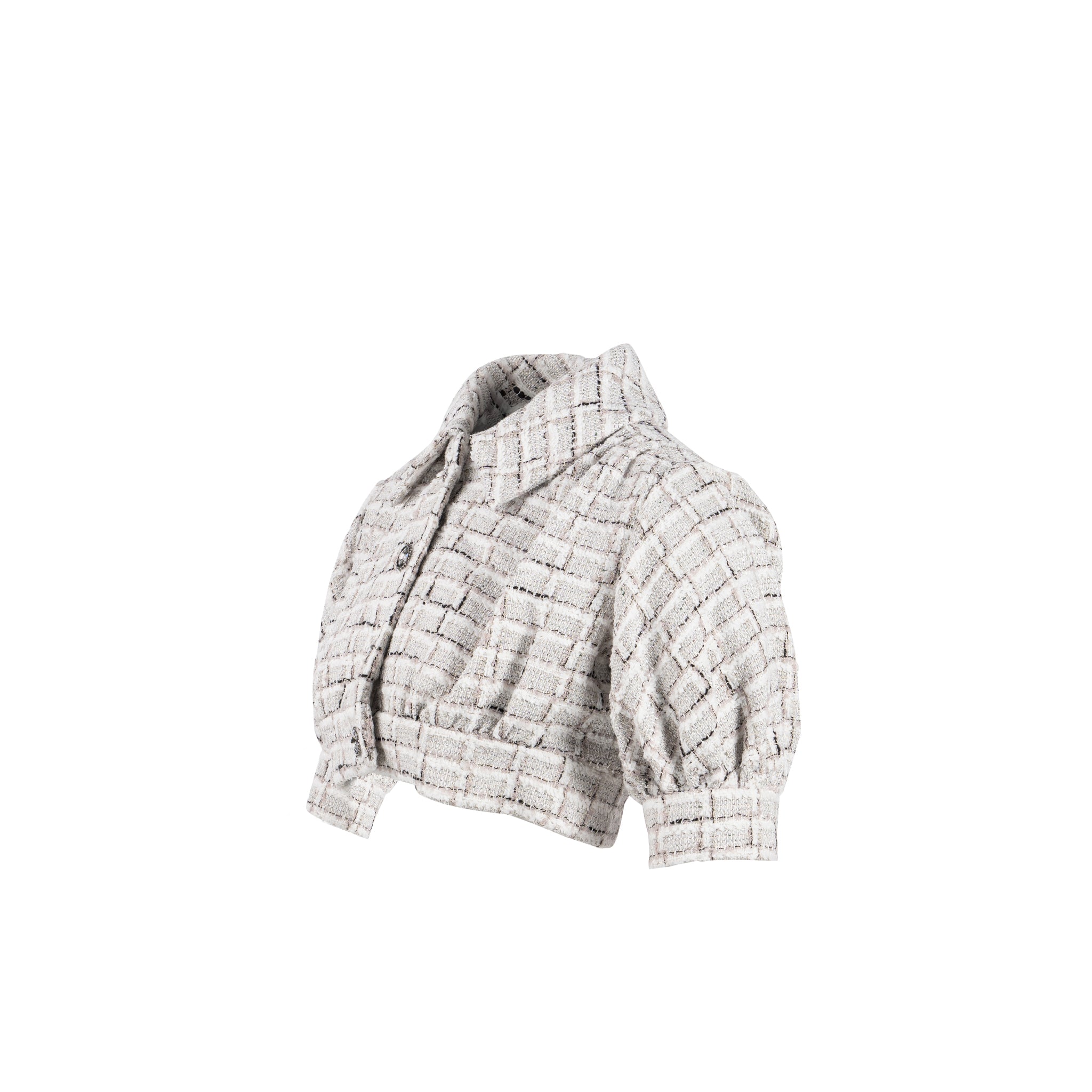 chanel-size-34-22c-tweed-short-jacket-light-grey-white-black