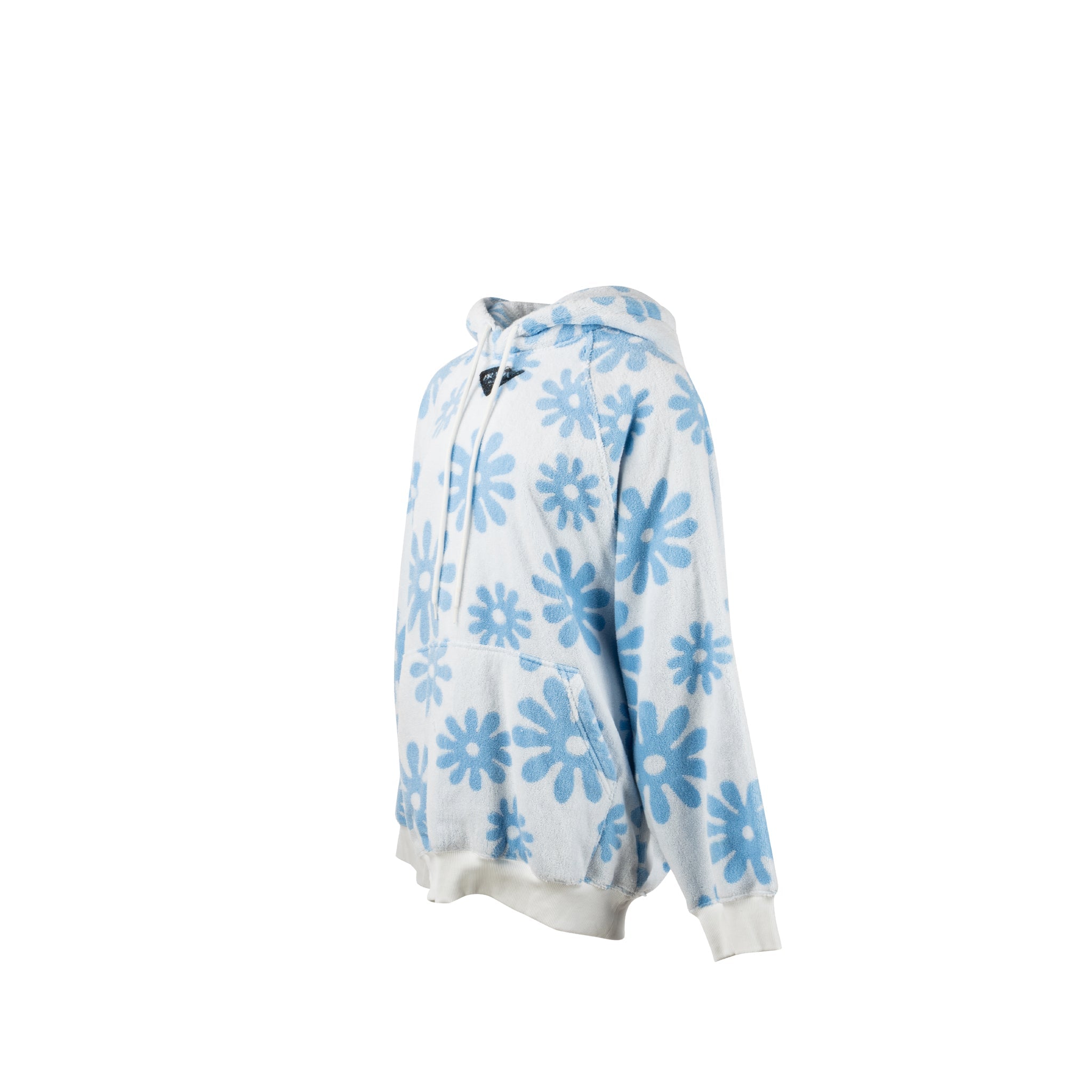 prada-size-xs-flower-print-drawstring-hoodie-multicolor-light-blue-white