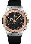 hublot-classic-fusion-chronograph-titanium-king-gold-watch-42-mm-black-dial-black-lined-rubber-strap-541-no-1181-rx