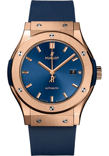 hublot-classic-fusion-king-gold-blue-watch-42-mm-blue-dial-blue-lined-rubber-strap-542-ox-7180-rx