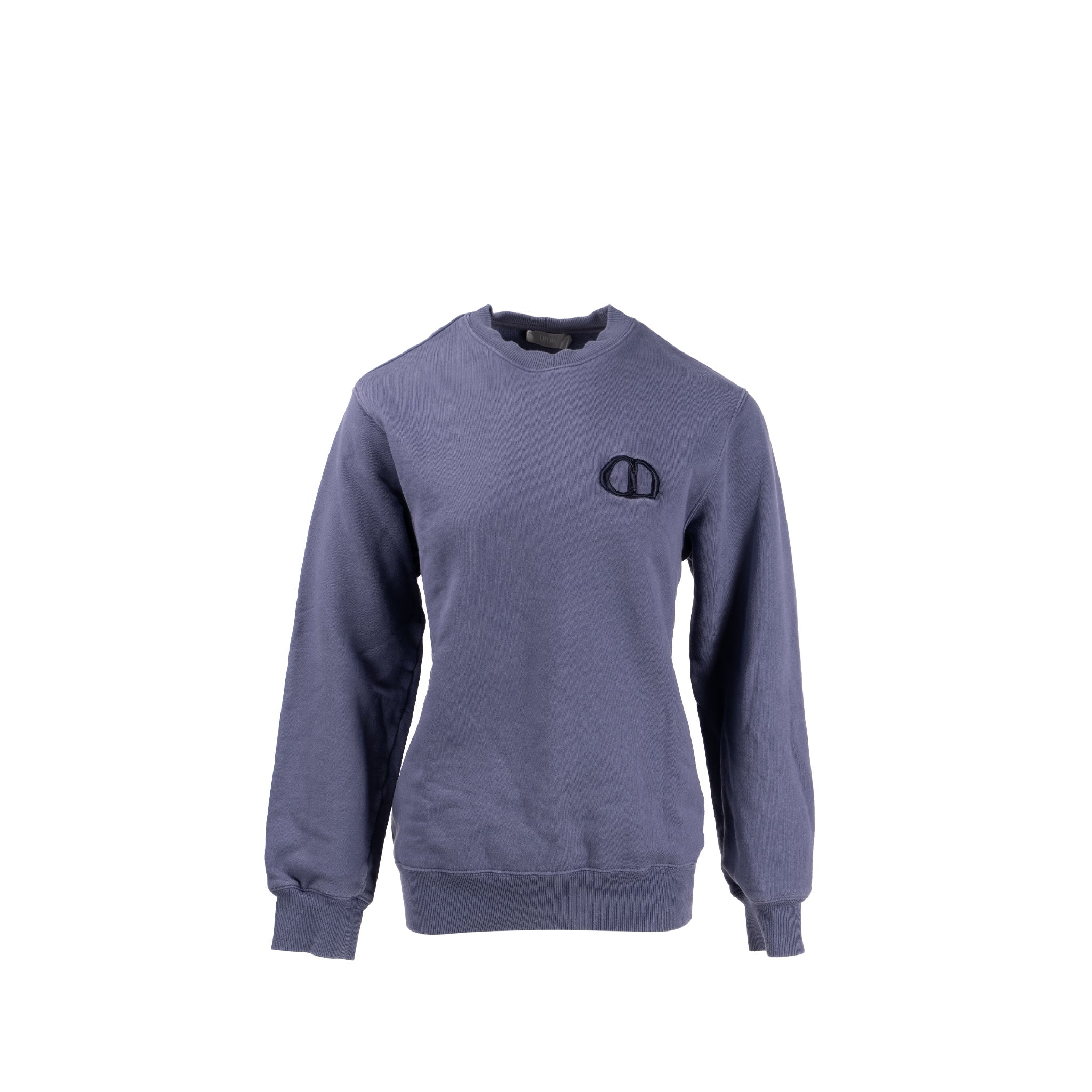 dior-size-s-cd-embossed-sweatshirt-cotton-purple-grey