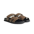 HERMÈS CHYPRE SANDAL BEIGE ETOUPE & TAUPE