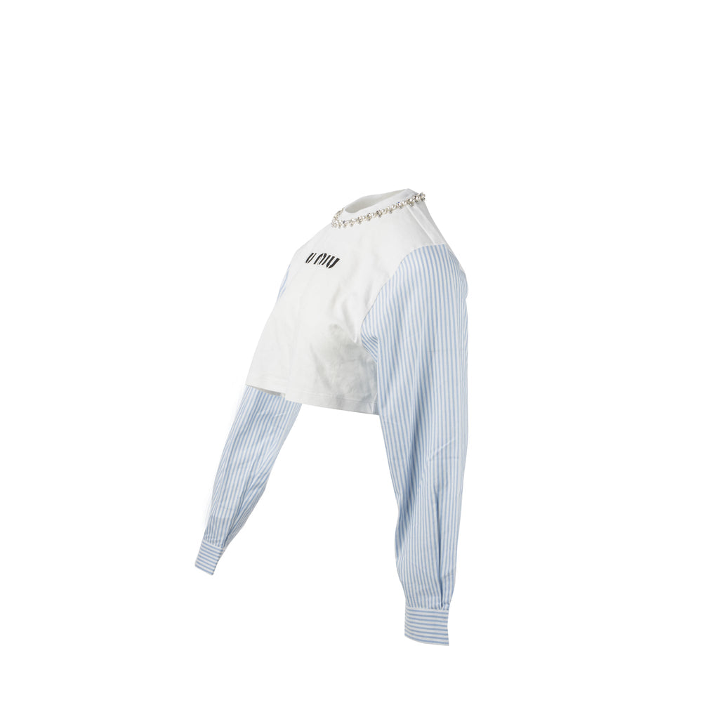 miu-miu-size-xs-long-sleeved-embroidered-cotton-tee-multicolour-white-light-blue