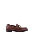 FENDI MOCASSINO BAGUETTE LOAFER BROWN FF LOGO