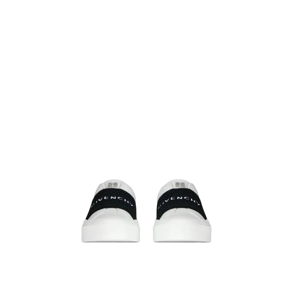 GIVENCHY LEATHER SLINGBACKS WHITE WHITE & BLACK