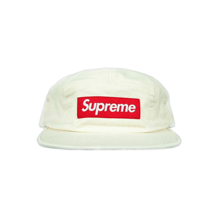 Supreme Washed Chino Twill Camp Cap 'Natural' – SS19H58