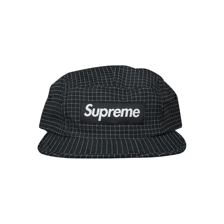 Supreme Reflective Ripstop Camp Cap 'Black' – FW18H17