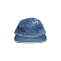 Supreme Top Logo Denim Camp Cap 'Blue'