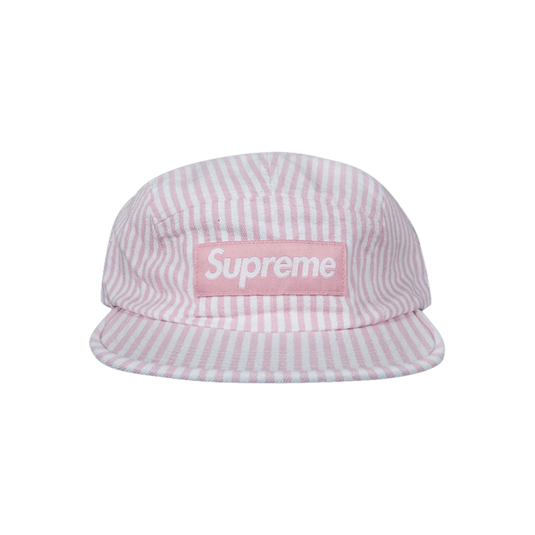 Supreme Denim Camp Cap 'Pink' – SS18H89