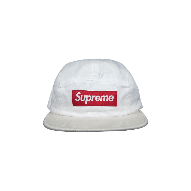 Supreme 2-Tone Camp Cap 'White' – SS19H104