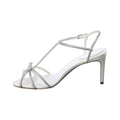 RENÉ CAOVILLA CATERINA NUDE SANDAL WHITE