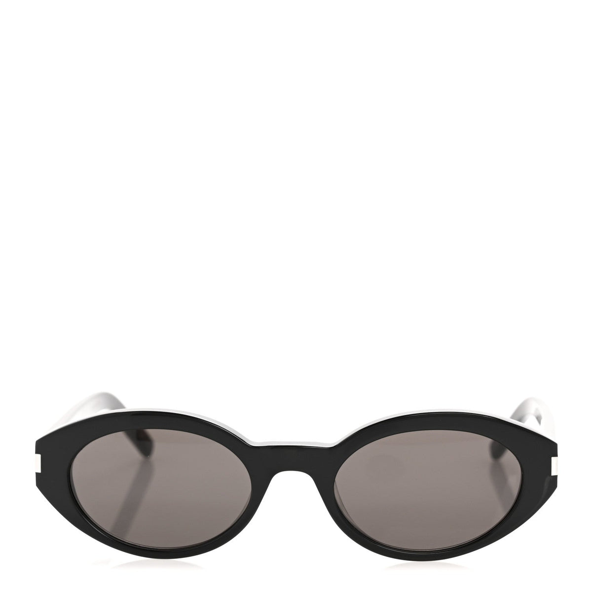 Saint Laurent Oval Sunglasses — Black SL 567