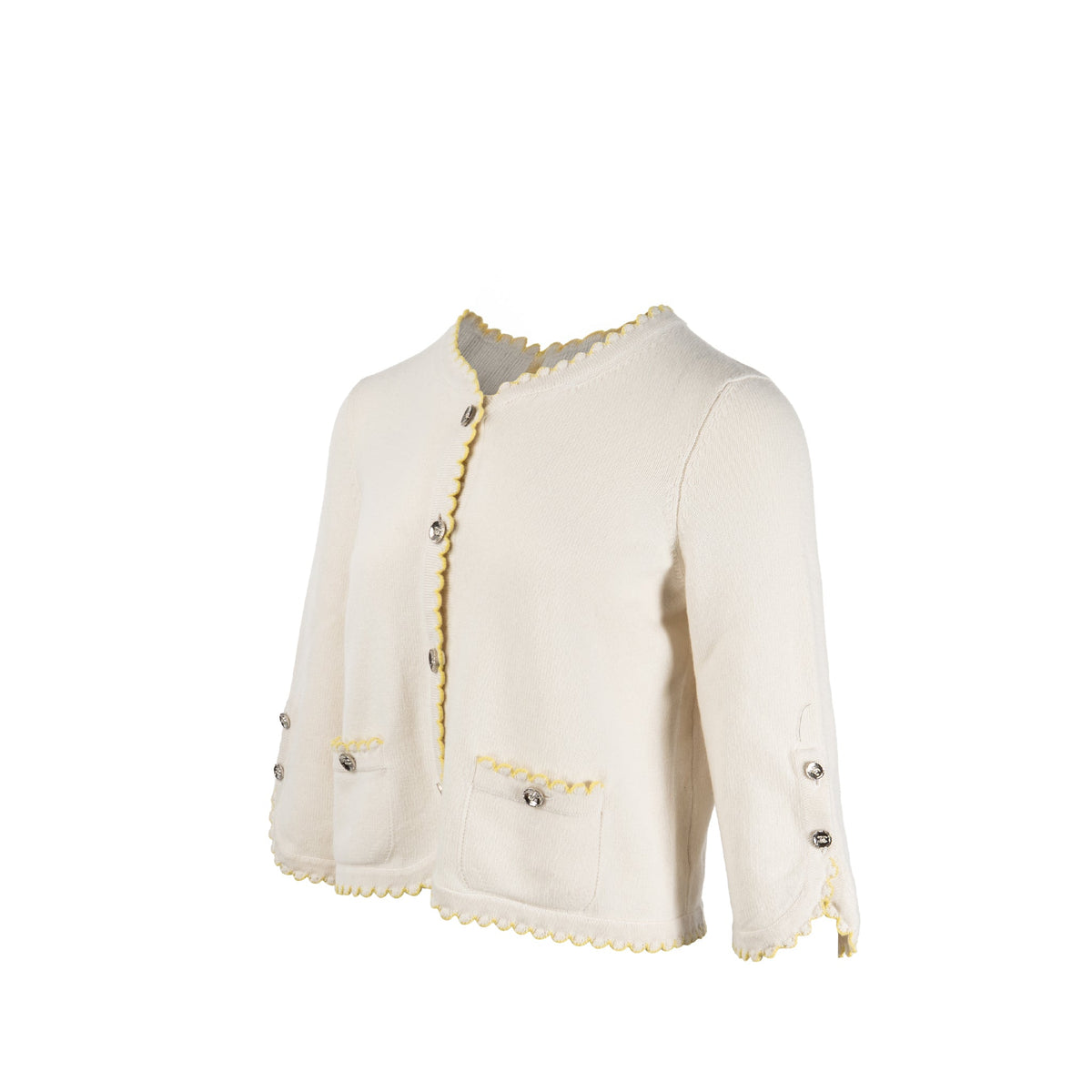 chanel-size-38-cc-button-cardigan-cashmere-off-white-yellow