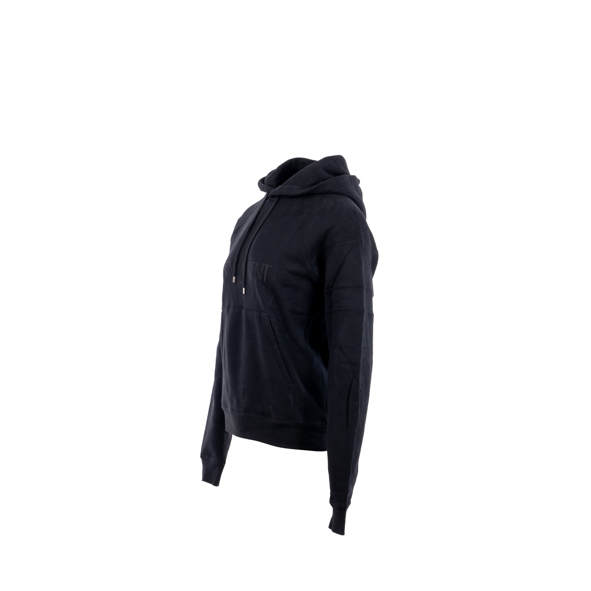 saint-laurent-letter-hoodie-black