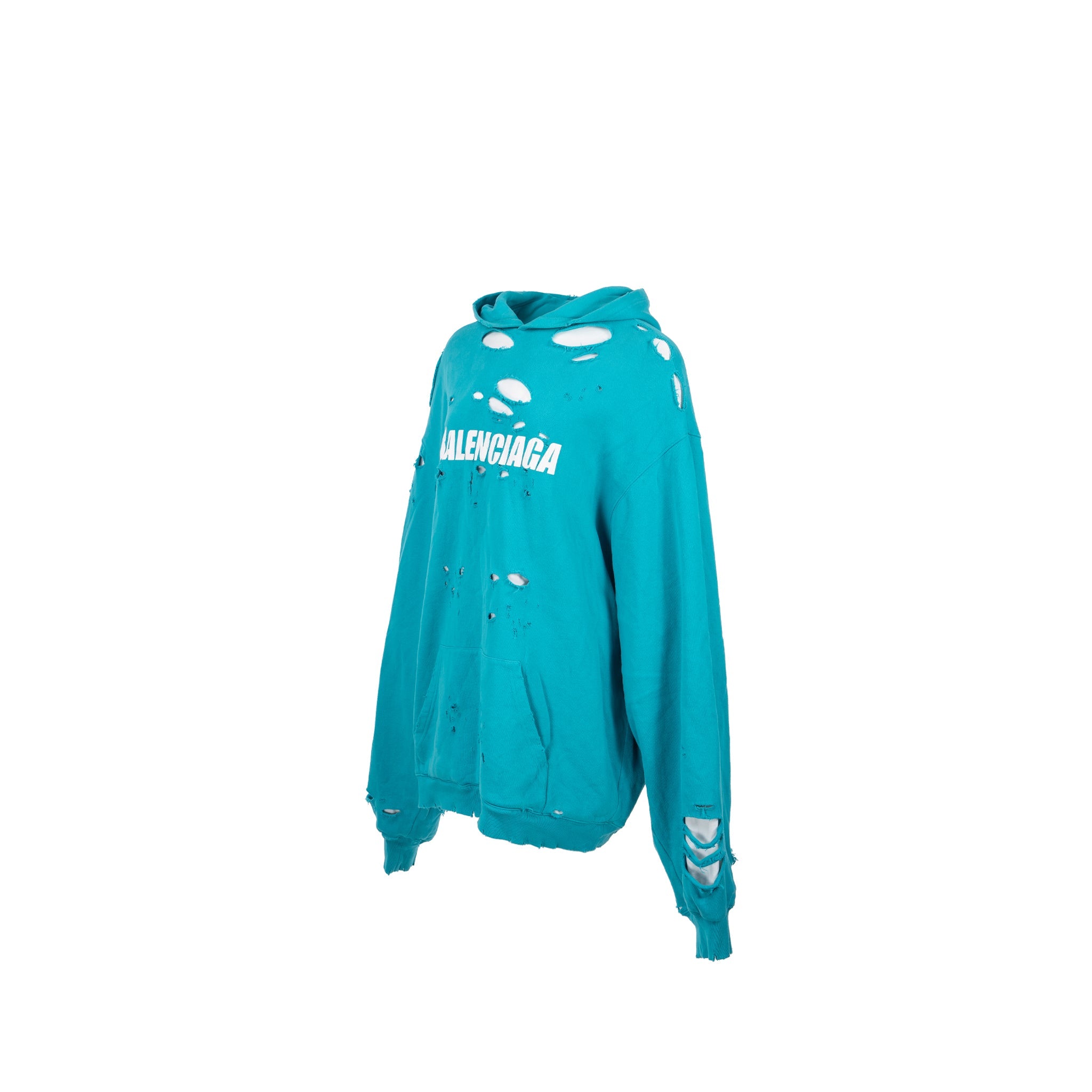balenciaga-size-xs-ripped-oversized-logo-hoodie-blue