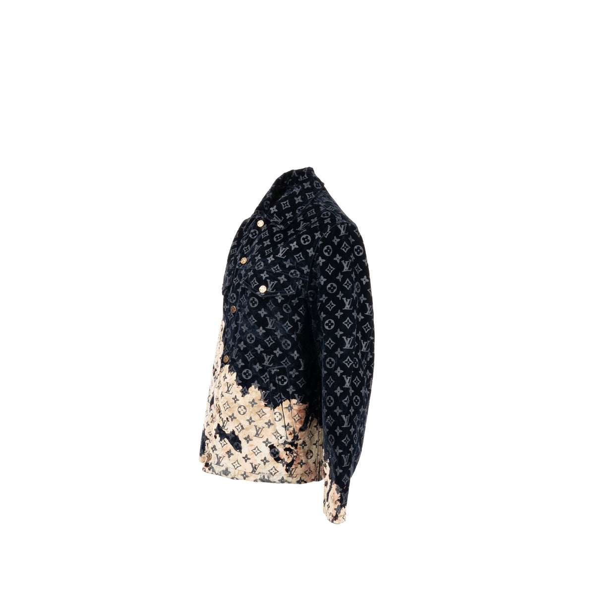 louis-vuitton-x-pharrell-size-46-jacket-monogram-bleached-denim-multicoloured