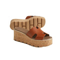 HERMÈS EZE SANDAL BEIGE TAN & COGNAC