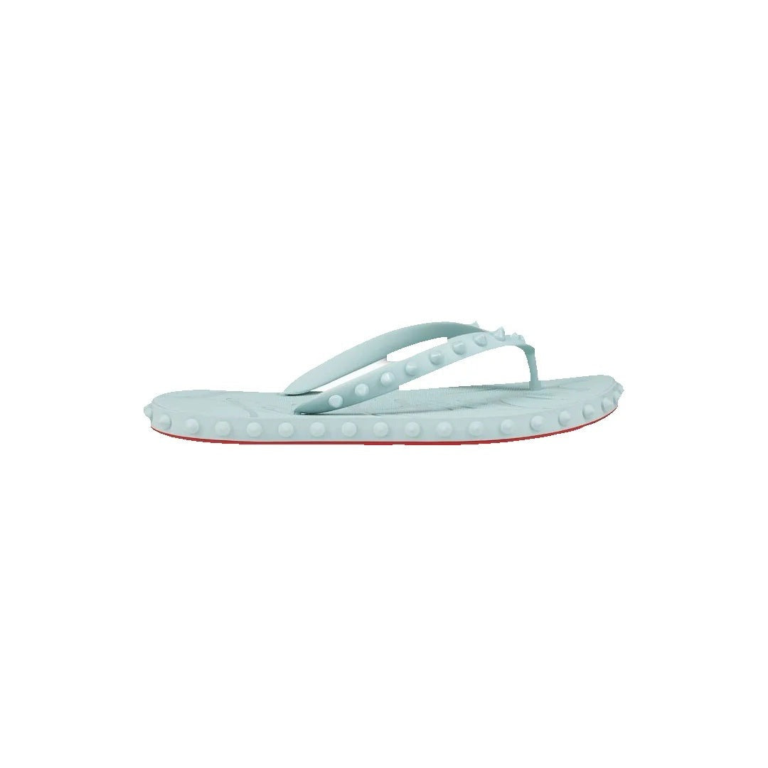 CHRISTIAN LOUBOUTIN SUPER LOUBI FLIP DONNA LIGHT BLUE