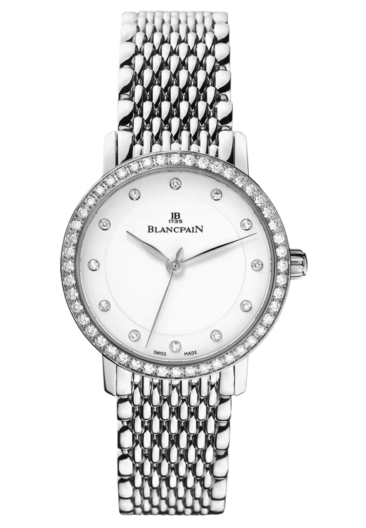 blancpain-villeret-ultraplate-steel-mille-mailles-diamond-ultra-slim-ladies-watch-6102-4628-mmb