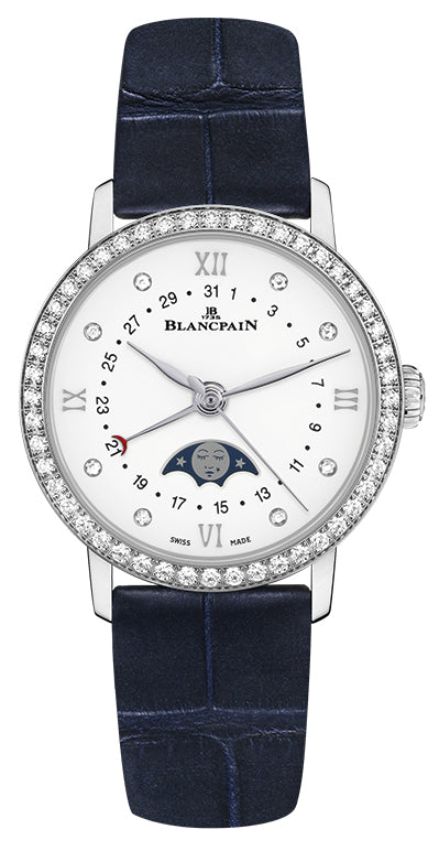 blancpain-villeret-quantieme-phases-de-lune-diamond-steel-blue-alligator-ladies-watch-6106-4628-55a