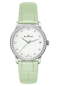 blancpain-villeret-women-date-diamond-ultra-slim-green-alligator-ladies-watch-6127-4628-95a