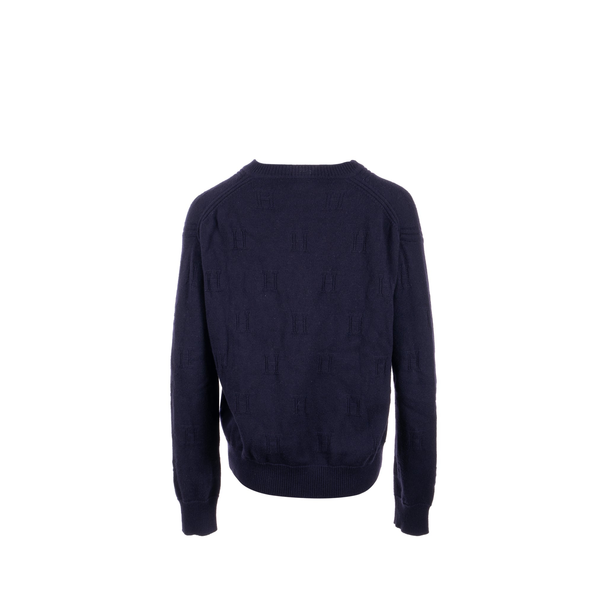 hermes-size-38-h-logo-maile-voyage-v-neck-knitwear-virgin-wool-bleu-noir