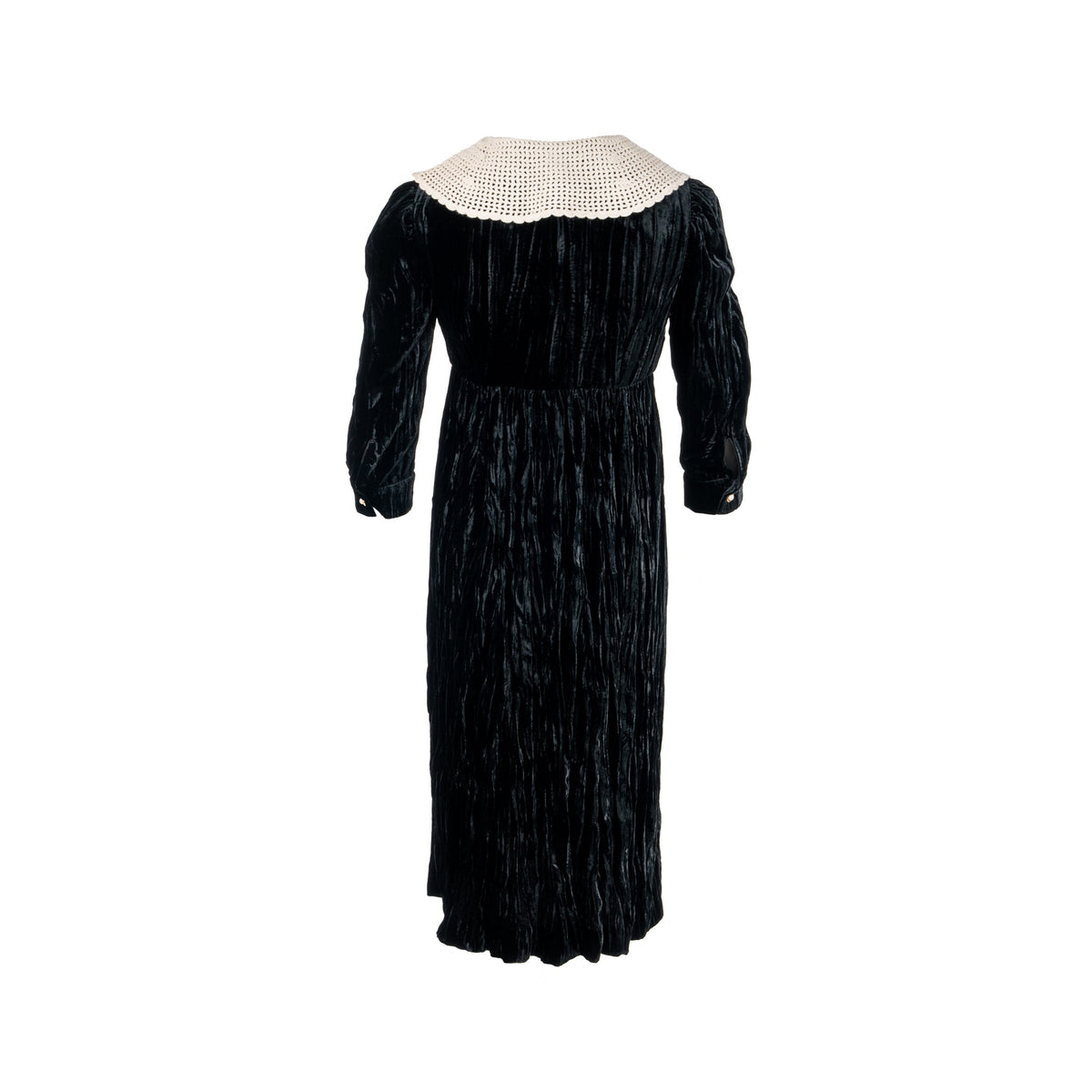 miu-miu-size-36-velvet-cardigan-dress-virgin-wool-black-white