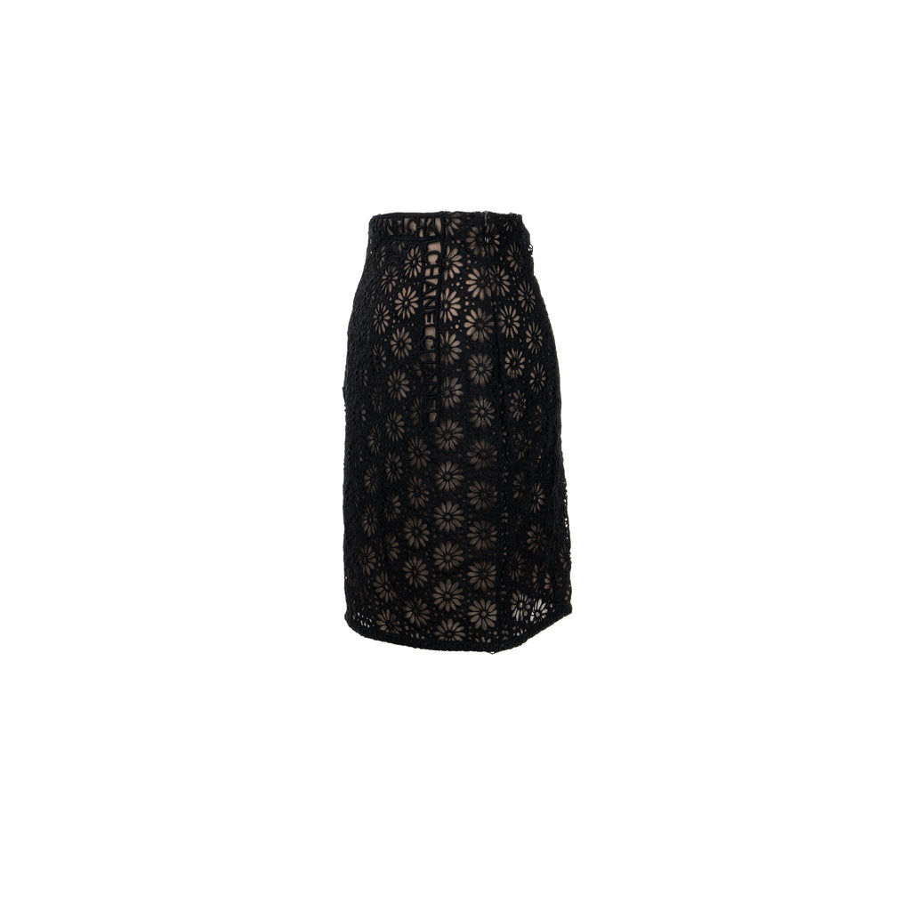 chanel-size-34-21s-flora-lace-skirt-cotton-black