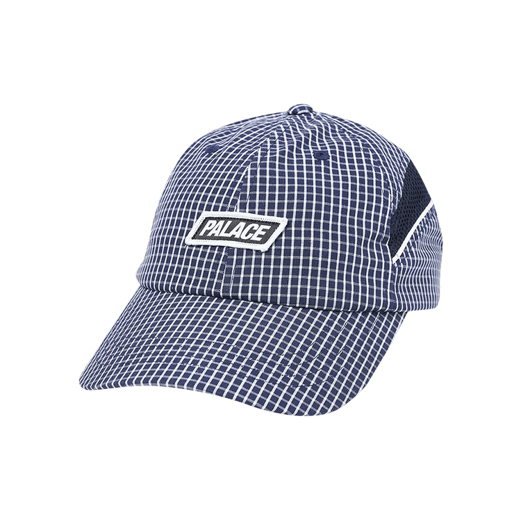 Palace Check Up 6-Panel 'Navy'