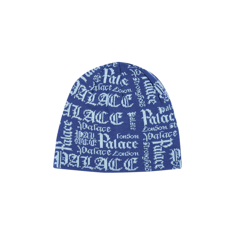 Palace Old P Beanie 'Blue'