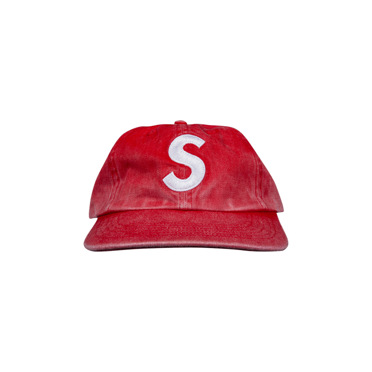 Supreme Pigment Print S Logo 6-Panel 'Red' – SS20H32