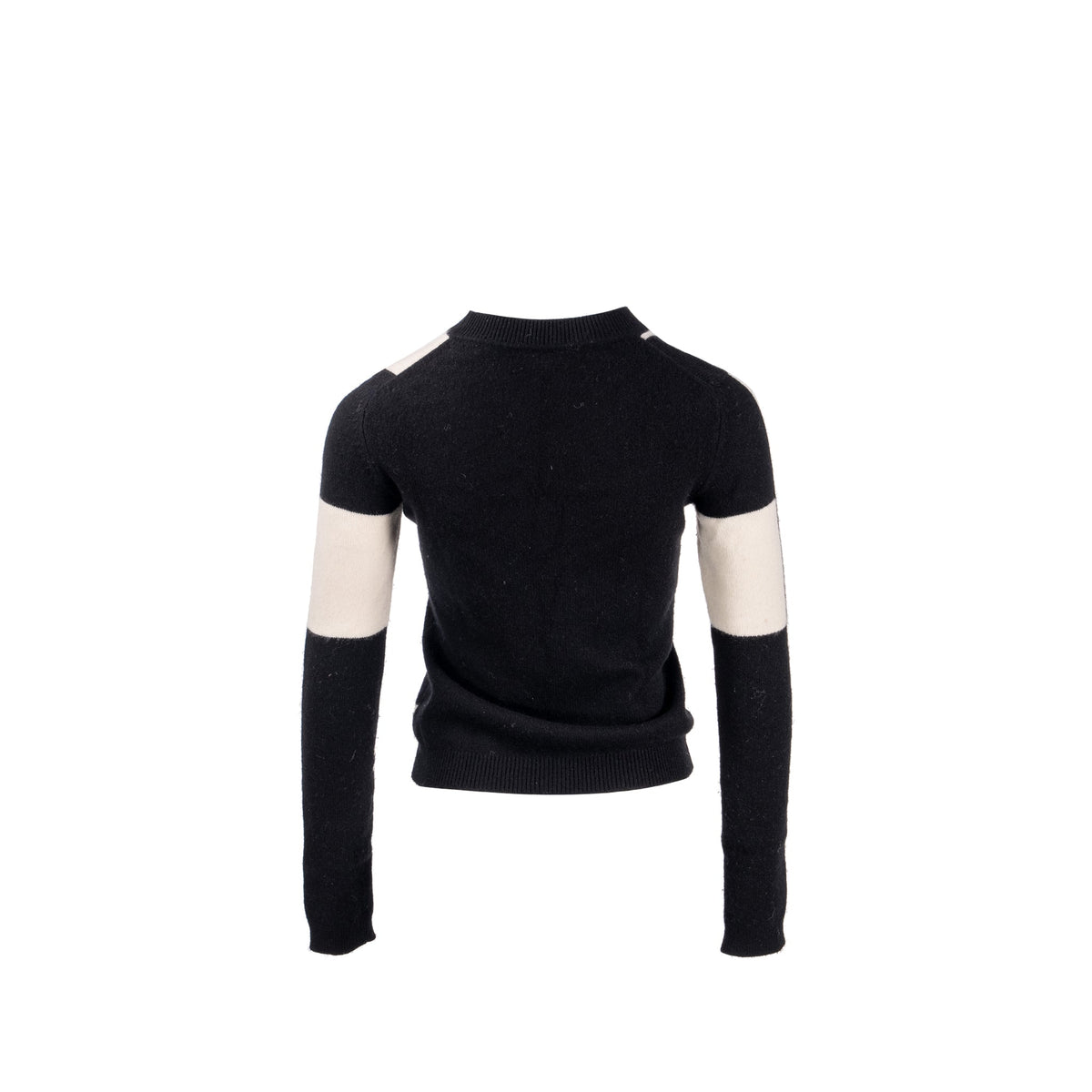 hermes-size-34-brides-de-gala-long-sleeve-sweater-cashmere-black-white