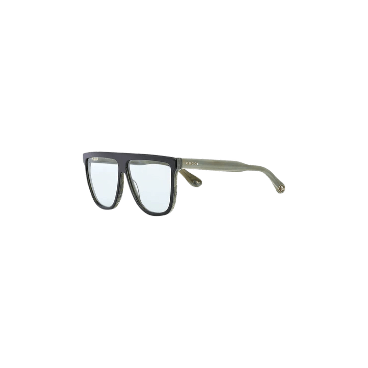 Gucci Rectangular Sunglasses — Black