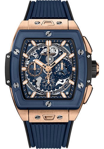 hublot-spirit-of-big-bang-king-gold-blue-ceramic-watch-42-mm-sapphire-crystal-dial-black-and-blue-rubber-strap-642-ol-7180-rx