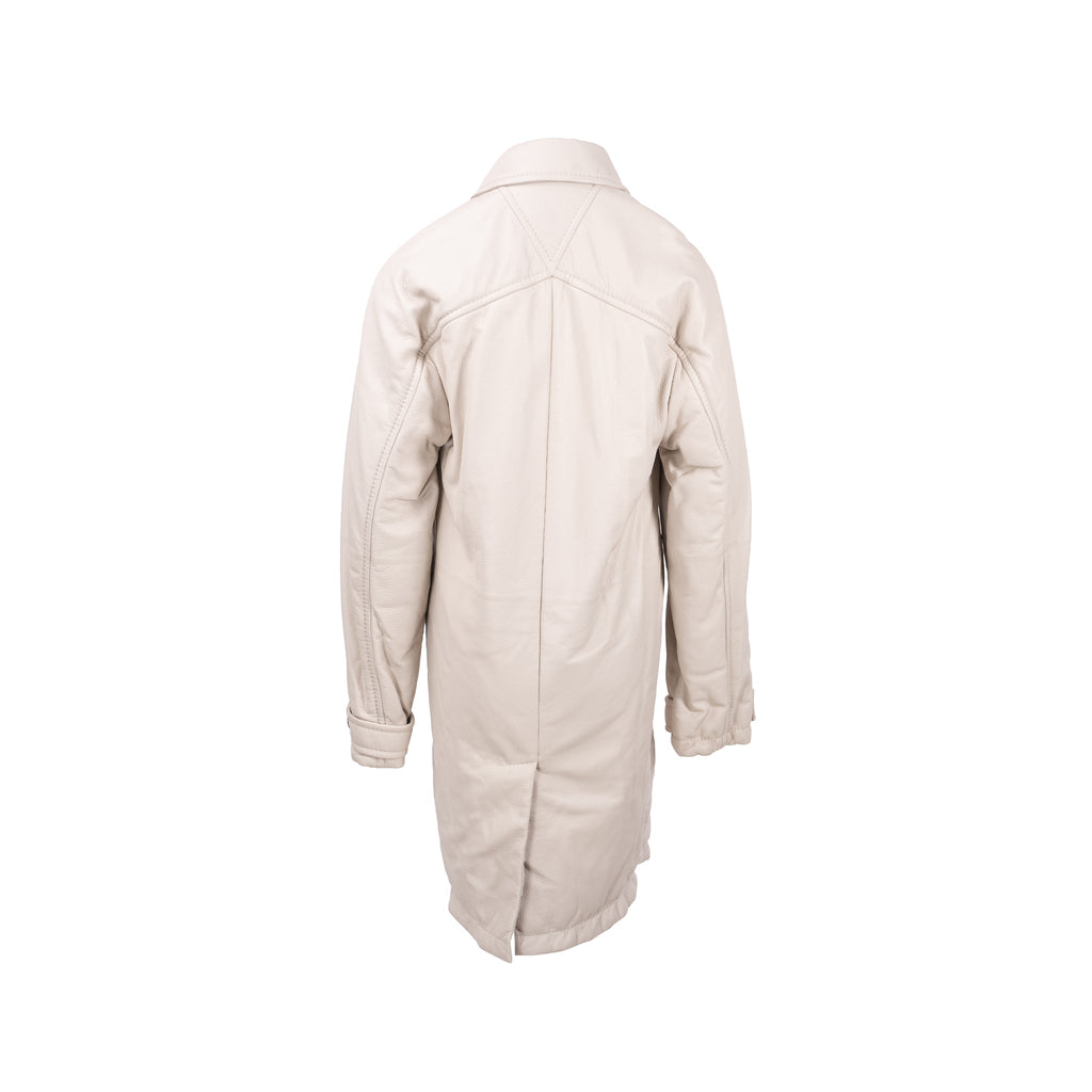 bottega-veneta-size-44-long-coat-genuine-leather-cotton-white