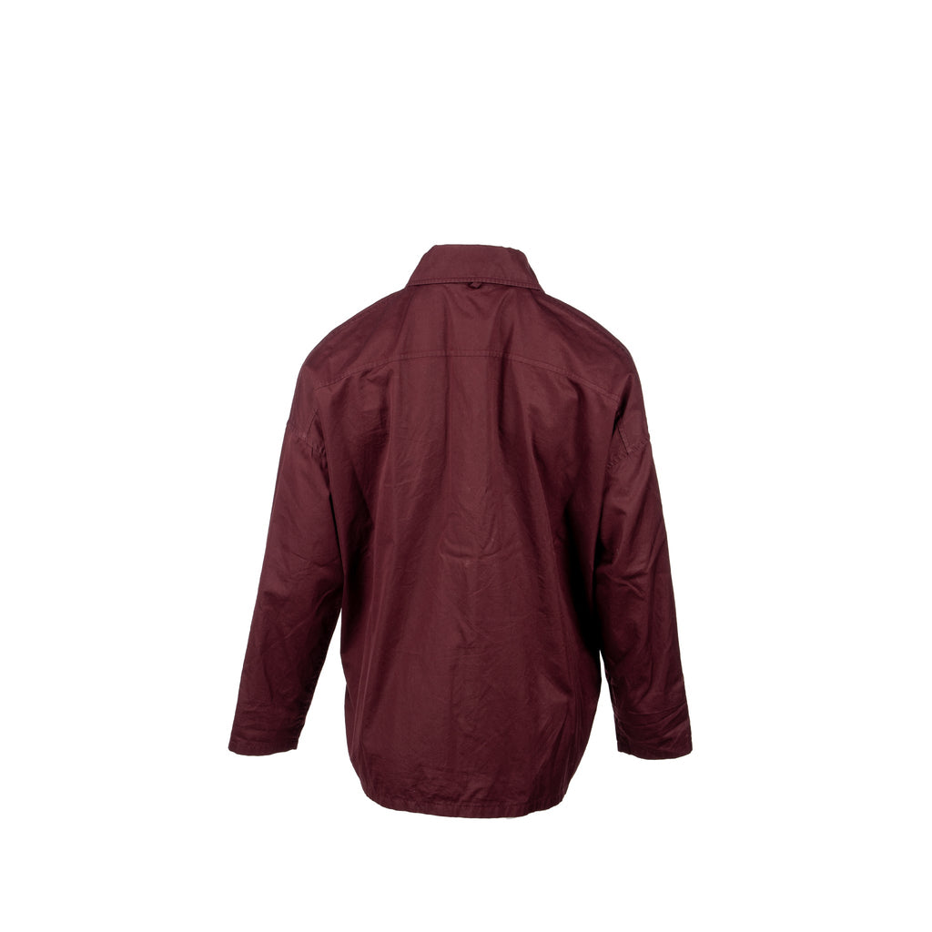 hermes-size-36-pocket-shirt-red-cotton-burgundy