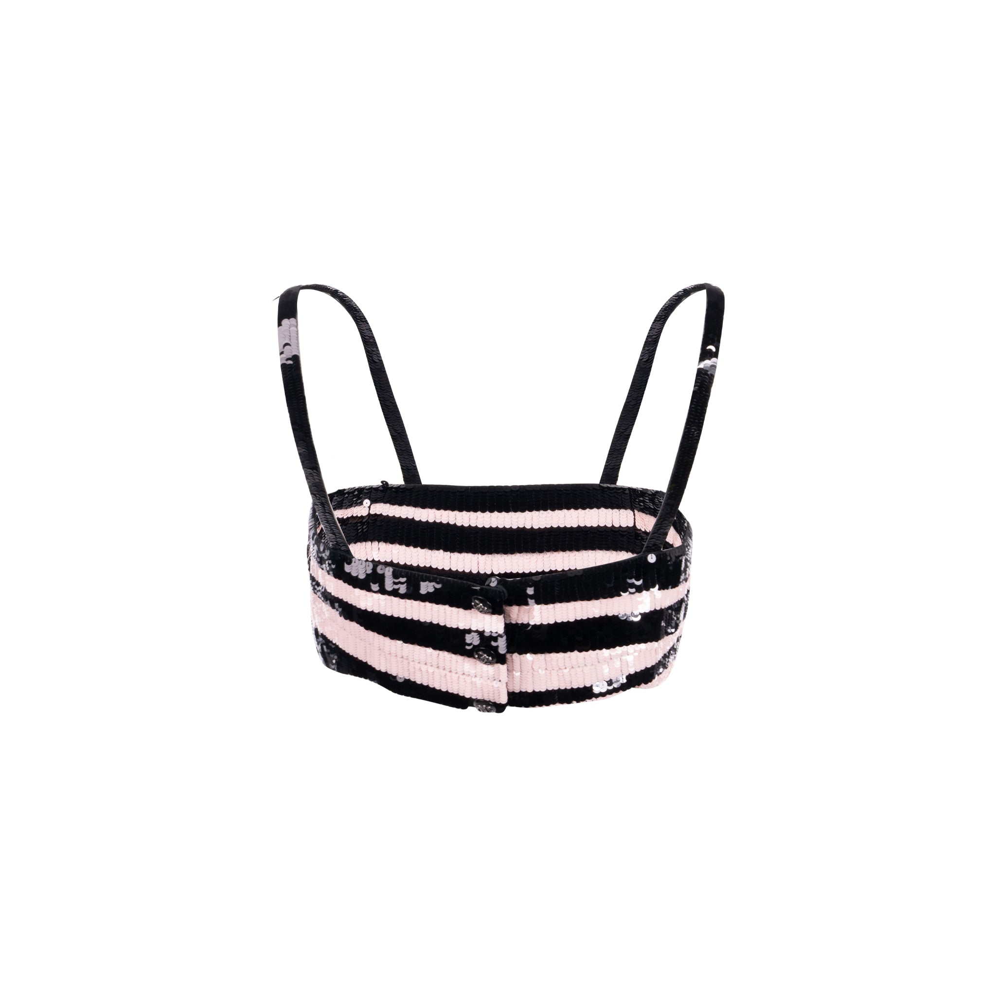 chanel-size-36-21c-sequins-mini-top-black-pink