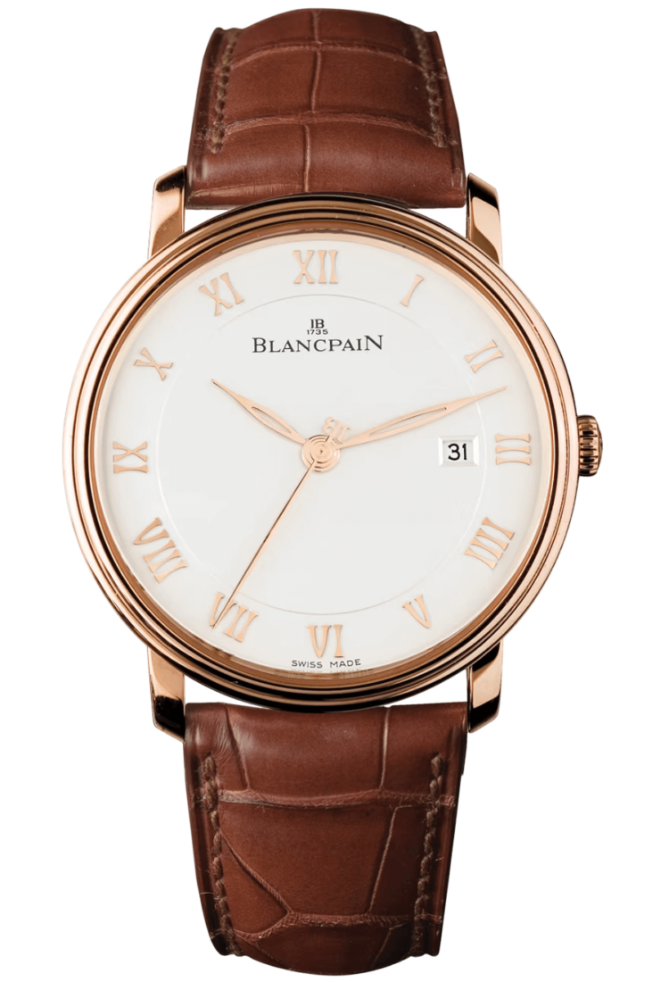 blancpain-villeret-ultraplate-date-40mm-opaline-red-gold-alligator-menos-watch-6651-3642-55b