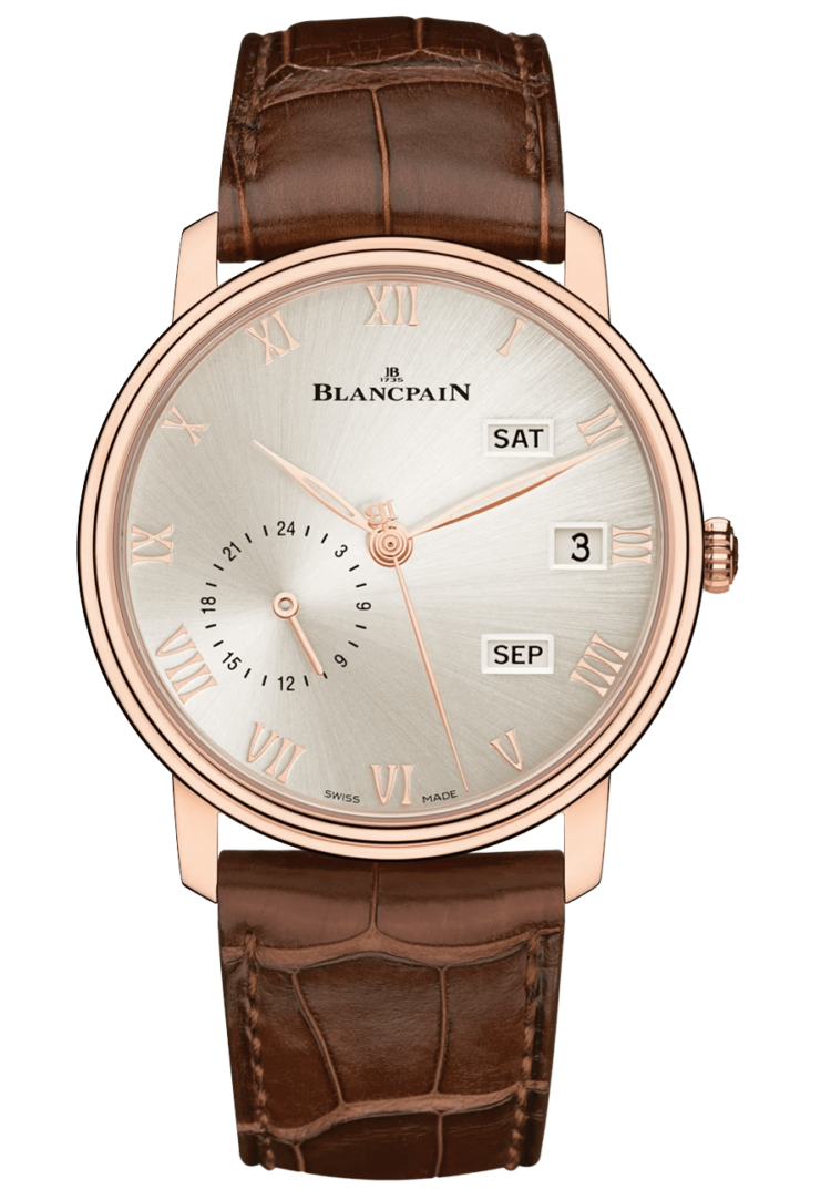 blancpain-villeret-quantieme-annuel-gmt-red-gold-alligator-menos-watch-6670a-3642-55b