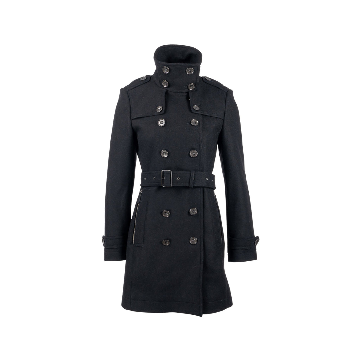 burberry-size-uk8-pea-double-breasted-belted-waist-coat-virgin-wool-black