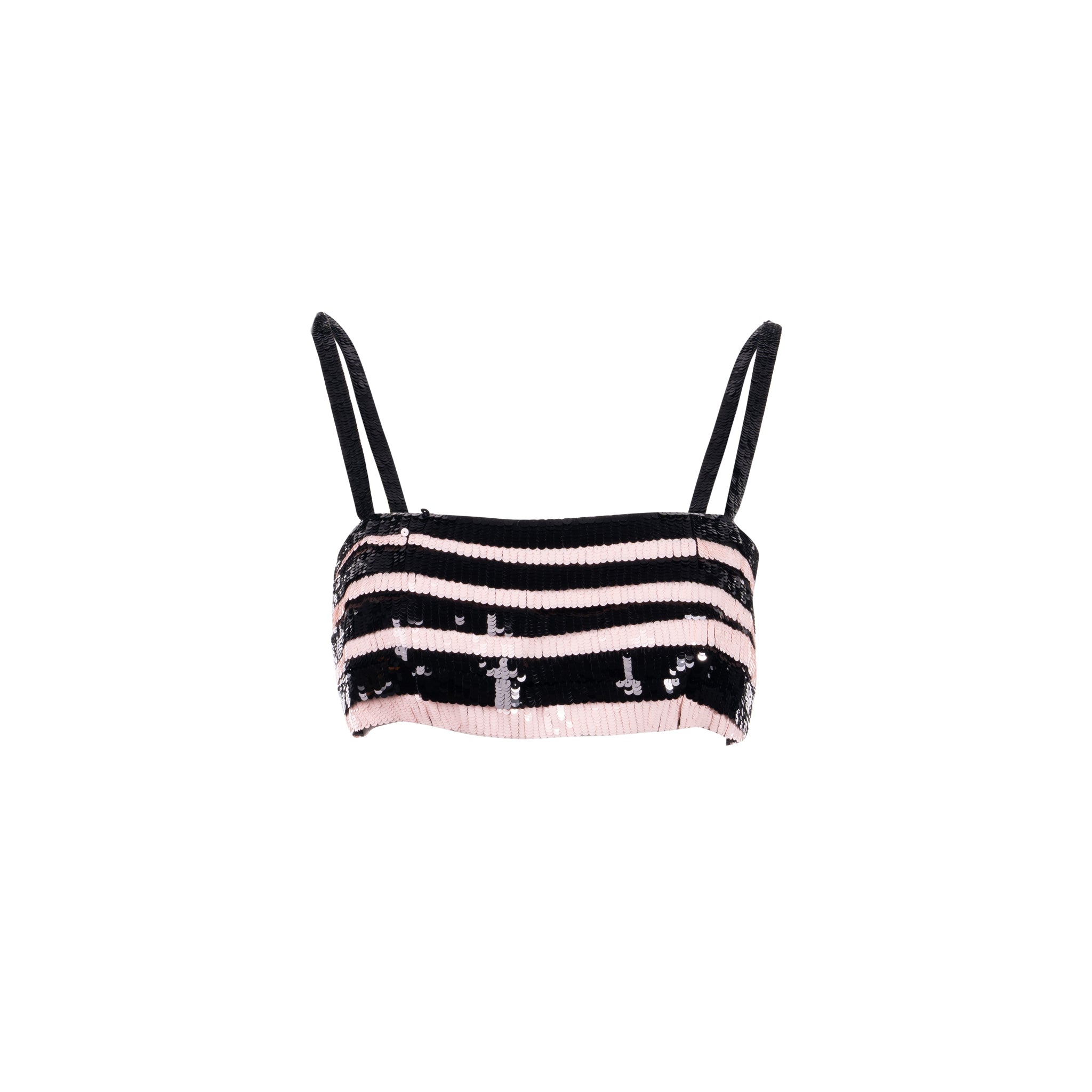 chanel-size-36-21c-sequins-mini-top-black-pink