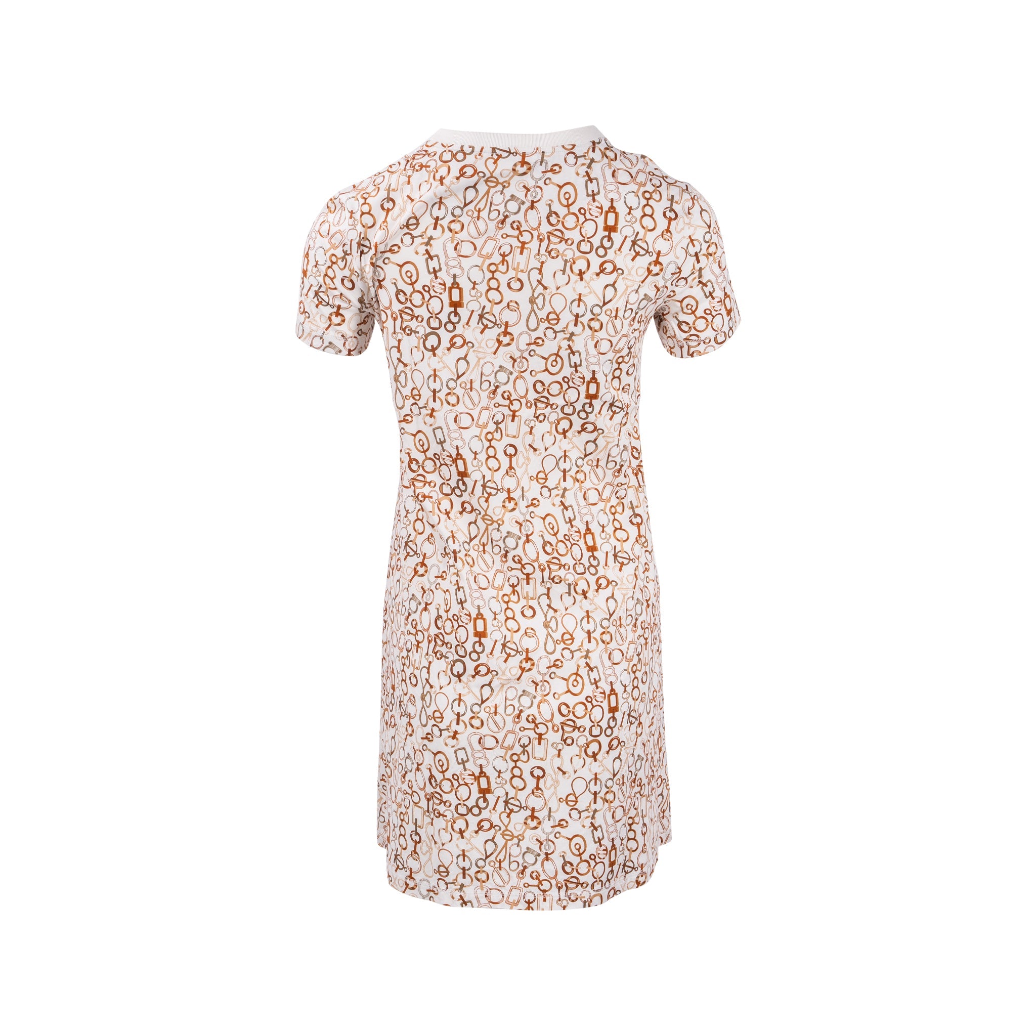 hermes-size-34-short-sleeve-mid-length-dress-cotton-white-multicolour