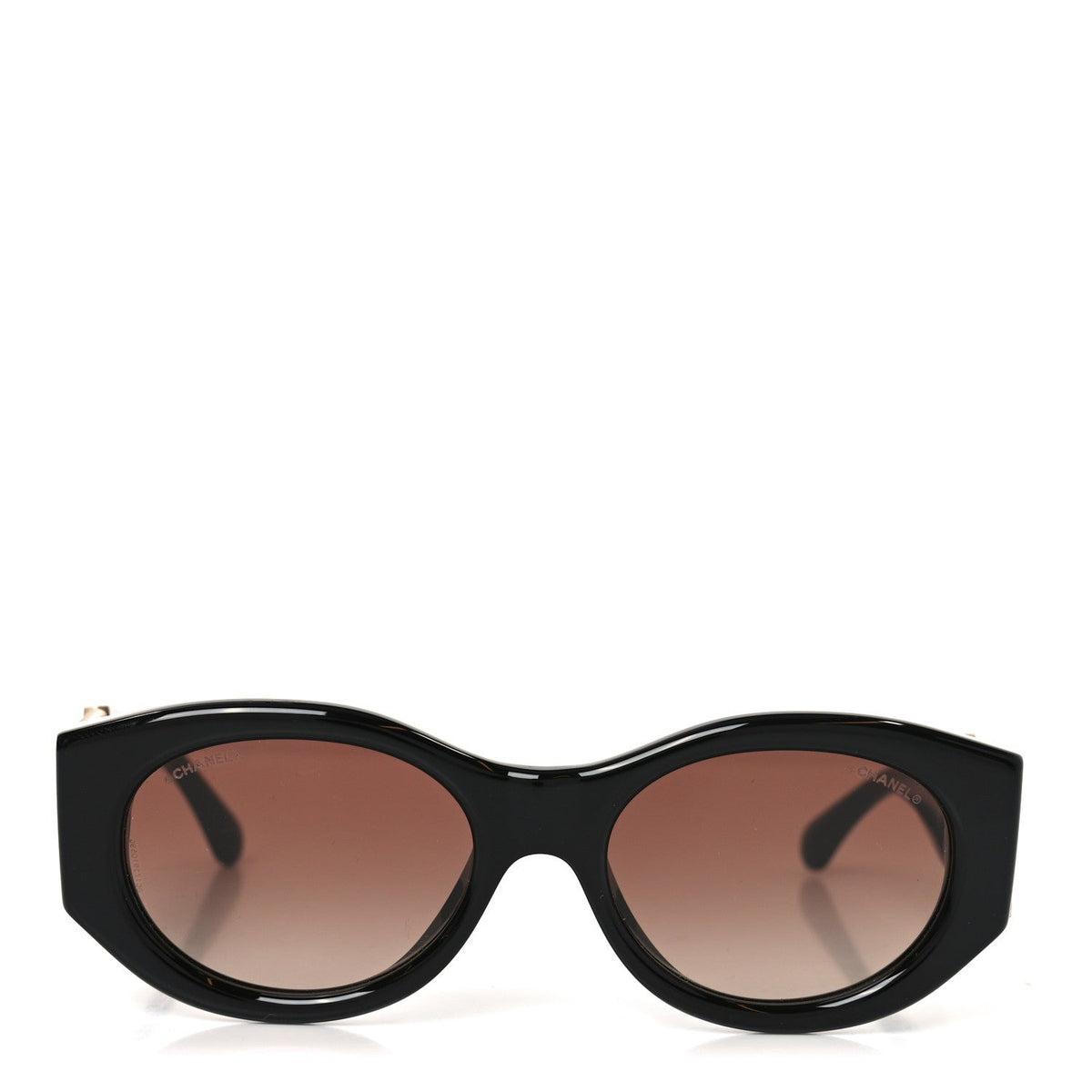 Chanel Square Sunglasses — Black 5536-Q